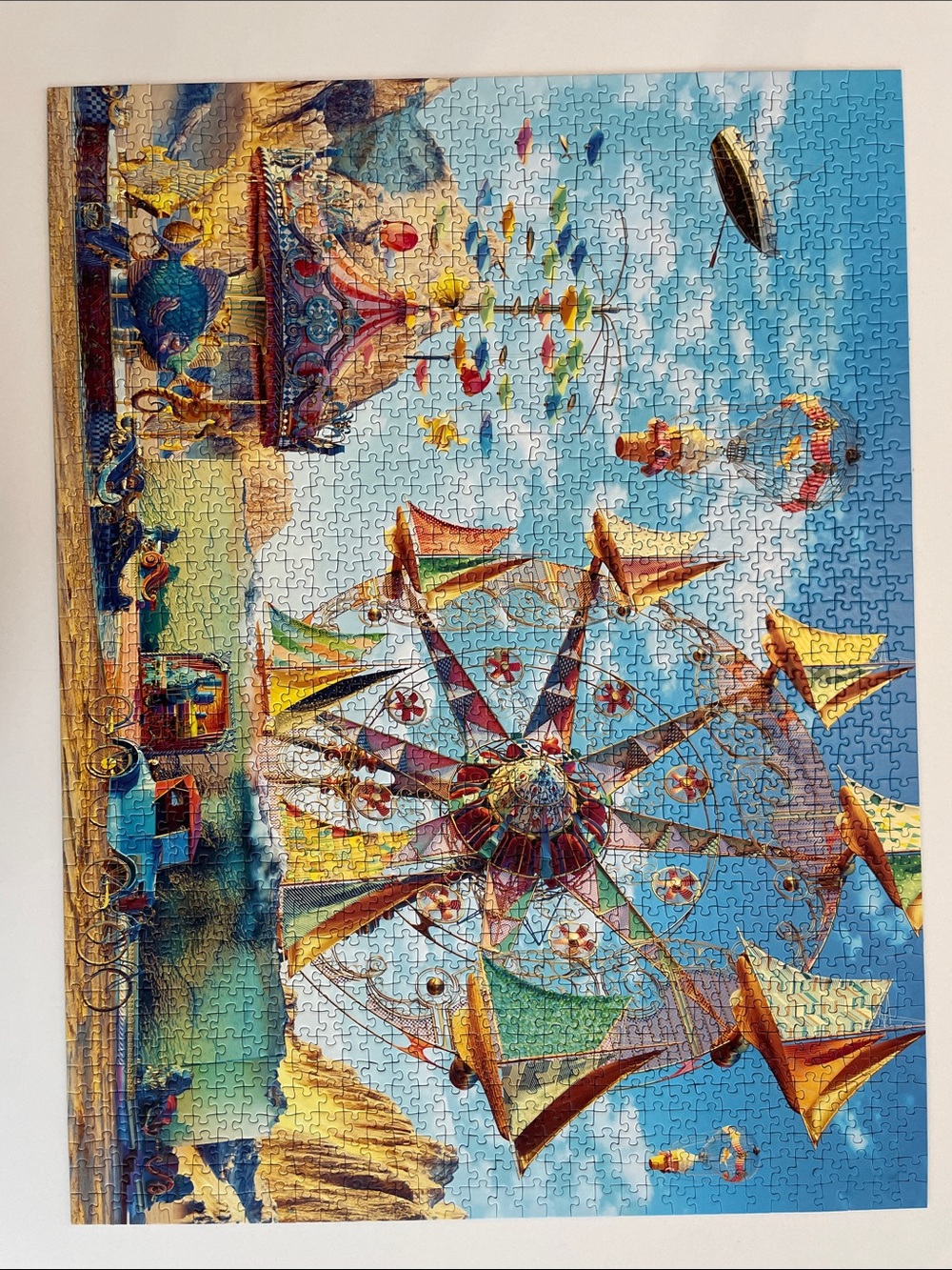 Ravensburger Whimsical Carnival Ferris Wheel Puzzle (3 flawed pcs)